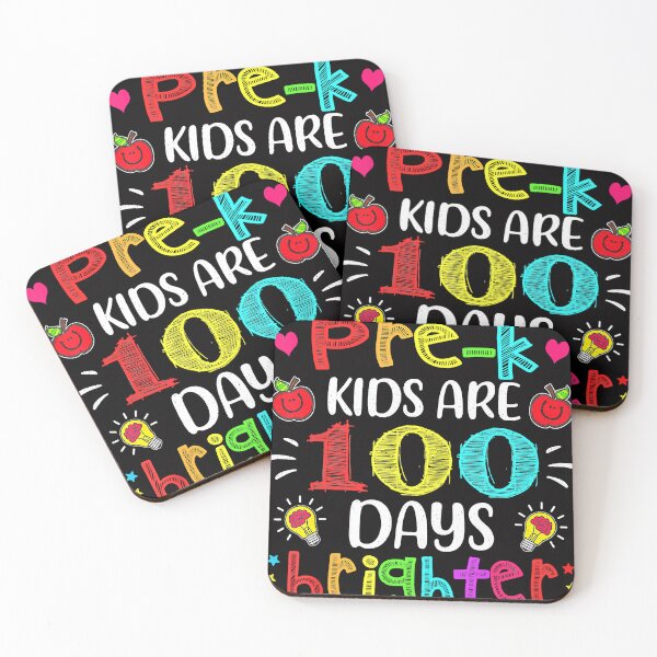 Item preview, Pre-K Teacher 100 Days Brighter 100th Day of School designed and sold by CindyButler.