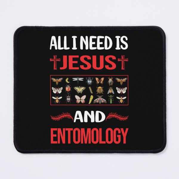 Item preview, Funny Jesus Entomology Entomologist Insect Insects Bug Bugs designed and sold by DougPoulos.
