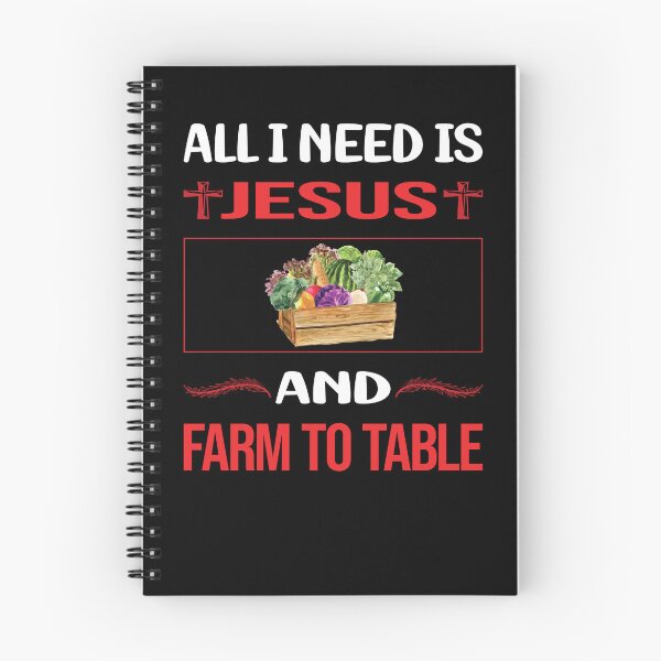 Item preview, Funny Jesus Farm To Table designed and sold by DougPoulos.