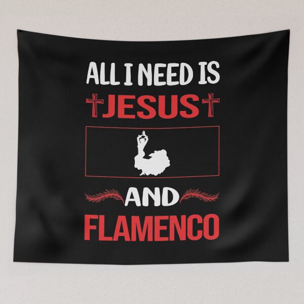 Item preview, Funny Jesus Flamenco designed and sold by DougPoulos.