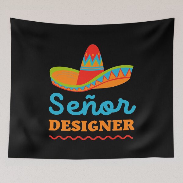 Item preview, Señor Designer T-shirt designed and sold by trendingatees.