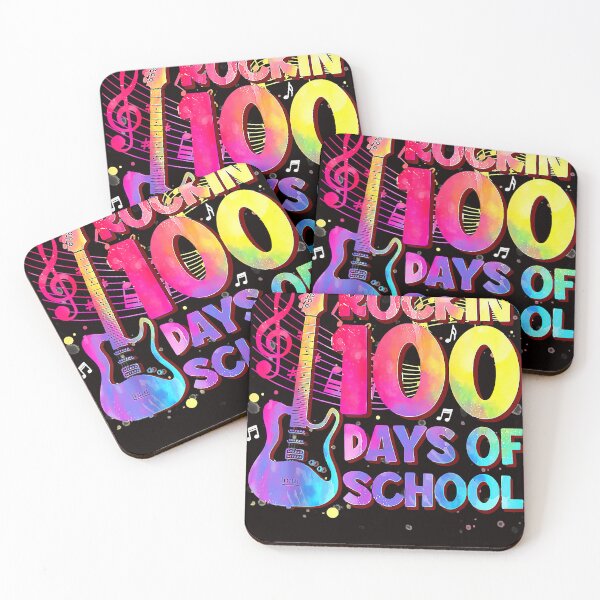 Item preview, Rockin' 100 Days Of School Guitar Music Teacher designed and sold by CindyButler.