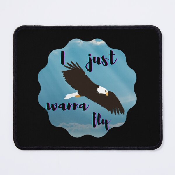 Item preview, I Just Wanna Fly - Eagle Flying designed and sold by Digitalme Designs.