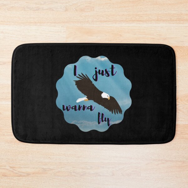 Item preview, I Just Wanna Fly - Eagle Flying designed and sold by Digitalme Designs.