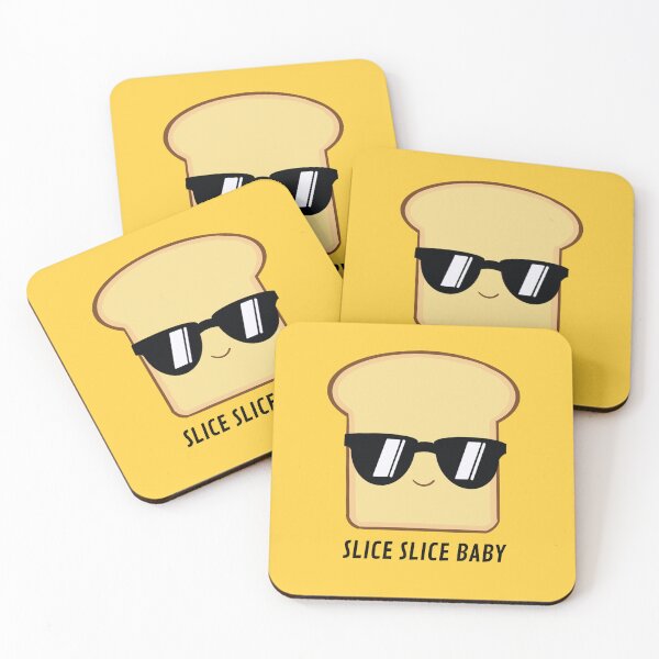 Item preview, slice slice baby bread pun  designed and sold by champagnemoment.