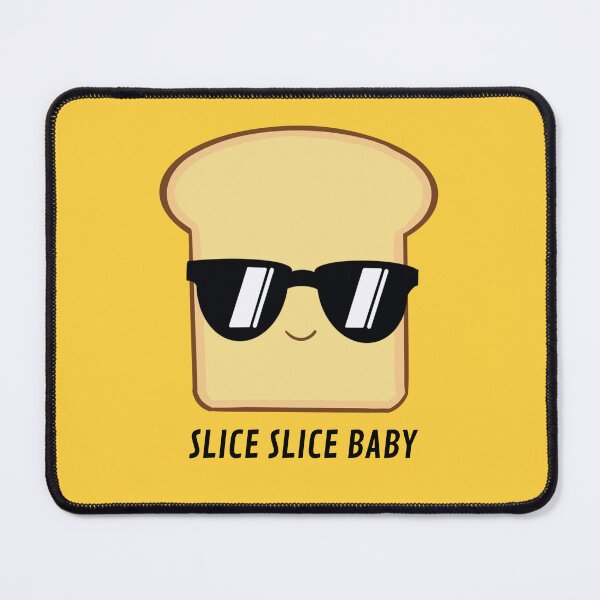 Item preview, slice slice baby bread pun  designed and sold by champagnemoment.