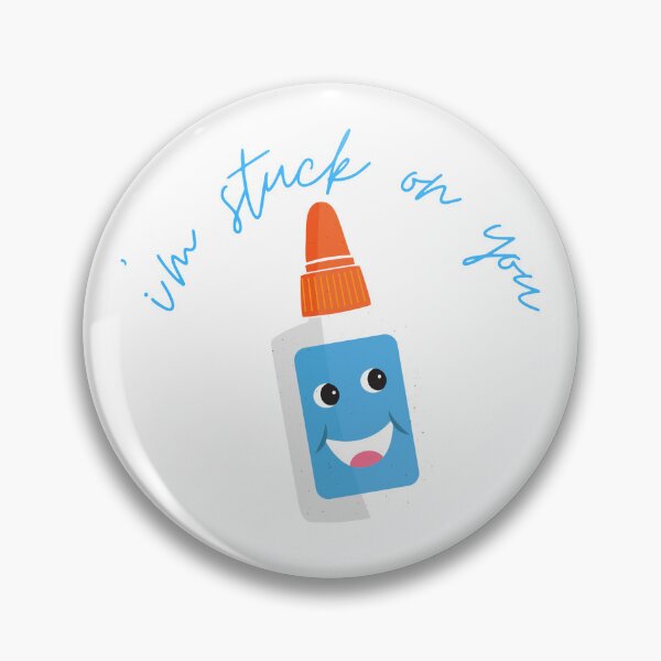 Item preview, I'm Stuck On You - Valentine's Day Puns and Gifts designed and sold by designsbyreaia.
