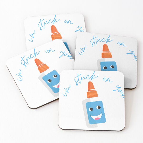 Item preview, I'm Stuck On You - Valentine's Day Puns and Gifts designed and sold by designsbyreaia.