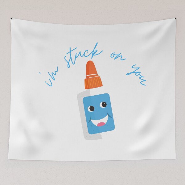 Item preview, I'm Stuck On You - Valentine's Day Puns and Gifts designed and sold by designsbyreaia.