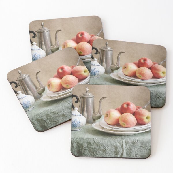 Item preview, Red Apples on Green designed and sold by nikoart001.