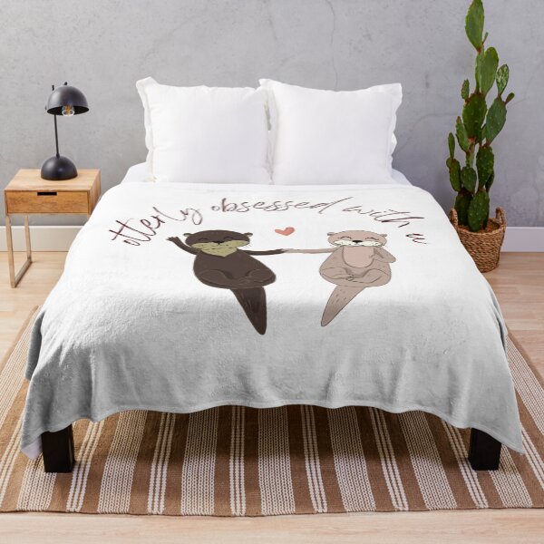 Item preview, Otterly Obsessed With You- Valentine's Day Animal Puns and Gifts designed and sold by designsbyreaia.