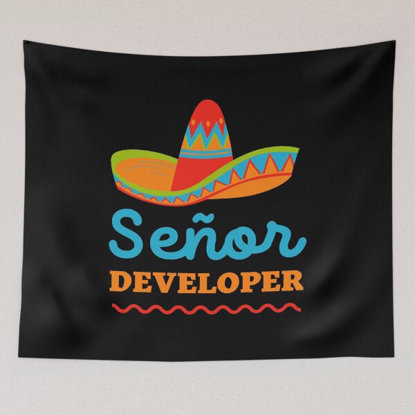 Item preview, Señor Developer T-Shirt designed and sold by trendingatees.