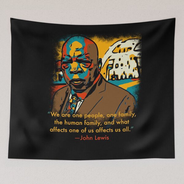 Item preview, John Lewis tribute designed and sold by mwebba2005.