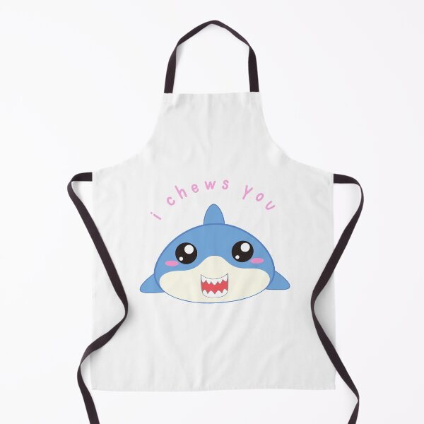 Item preview, "I Chews You" cute shark pun - Valentine's Day Animal Puns and Gifts designed and sold by designsbyreaia.