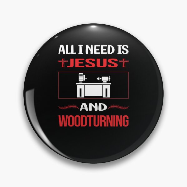 Item preview, Funny Jesus Woodturning Woodturn Wood Turn Turning Turner designed and sold by FifineCroteau.