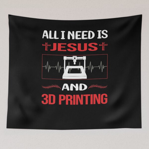 Item preview, Funny Jesus 3D Printing designed and sold by FifineCroteau.