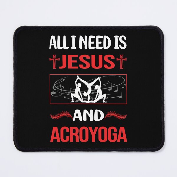 Item preview, Funny Jesus Acroyoga Acro Yoga designed and sold by FifineCroteau.