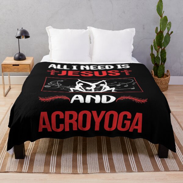 Item preview, Funny Jesus Acroyoga Acro Yoga designed and sold by FifineCroteau.