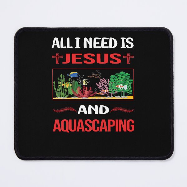 Item preview, Funny Jesus Aquascaping Aquascape Aquascaper designed and sold by FifineCroteau.