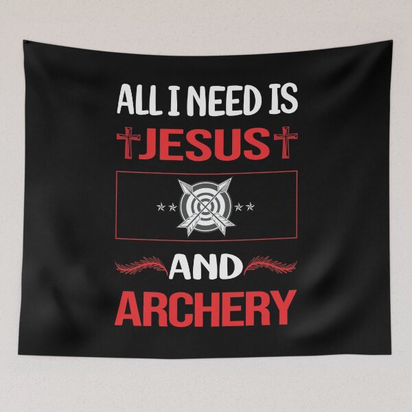 Item preview, Funny Jesus Archery Archer Arrow Arrows Bow designed and sold by FifineCroteau.