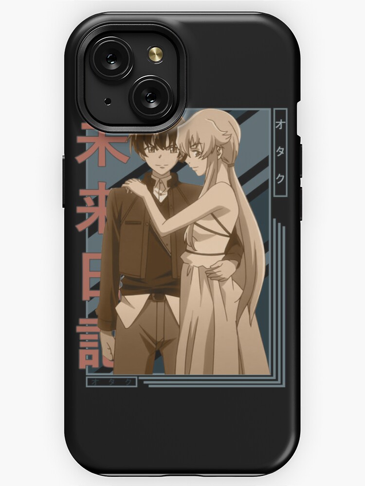 Yukiteru Amano Yuki Future Diary Mirai Nikki Retro blue brown anime Design  Poster for Sale by Raiden Designer Shop