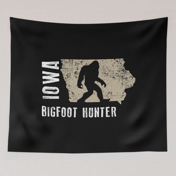 Item preview, Iowa Bigfoot Hunter designed and sold by danieljames11.