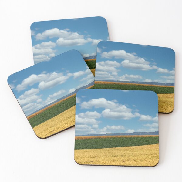 Item preview, wheat fields in springtime landscape designed and sold by goceris.