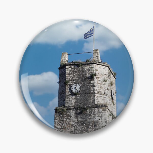 Item preview, fortress clock tower in Ioannina Greece designed and sold by goceris.