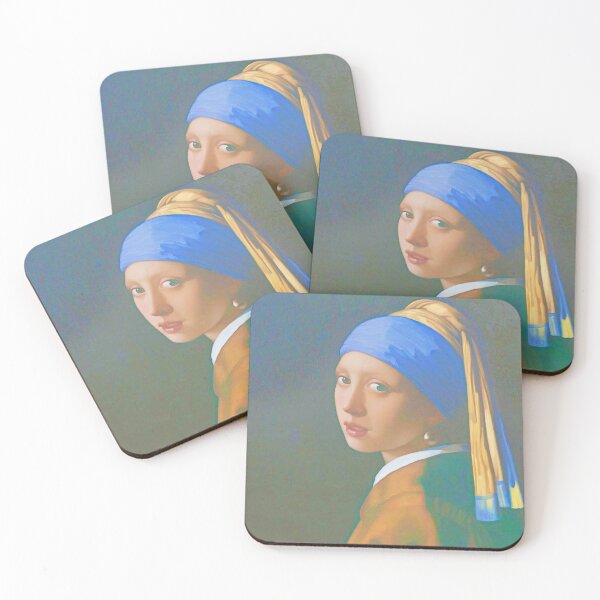 Item preview, Girl with a Pearl Earring - Johannes Vermeer (digitally enhanced by WatermarkNZ Press) designed and sold by CristalleLisa.