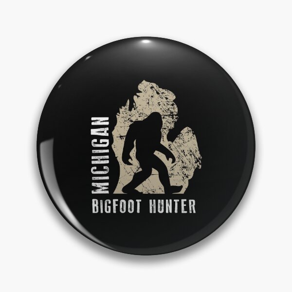 Item preview, Michigan Bigfoot Hunter Funny Sasquatch designed and sold by danieljames11.
