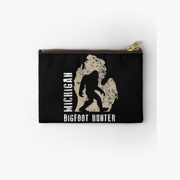 Item preview, Michigan Bigfoot Hunter Funny Sasquatch designed and sold by danieljames11.
