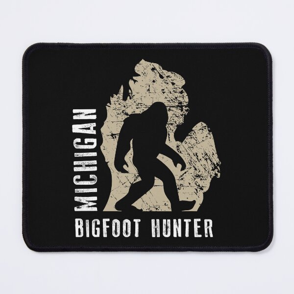 Item preview, Michigan Bigfoot Hunter Funny Sasquatch designed and sold by danieljames11.