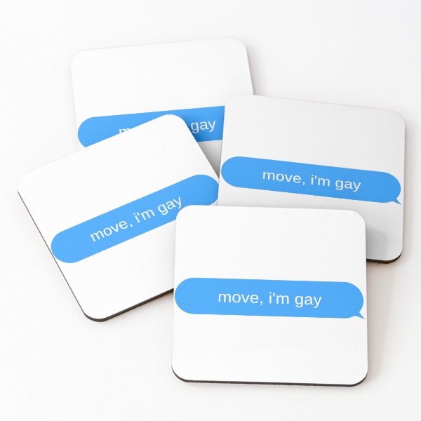 Item preview, Move I'm Gay- iphone Text Bubble Funny designed and sold by designsbyreaia.