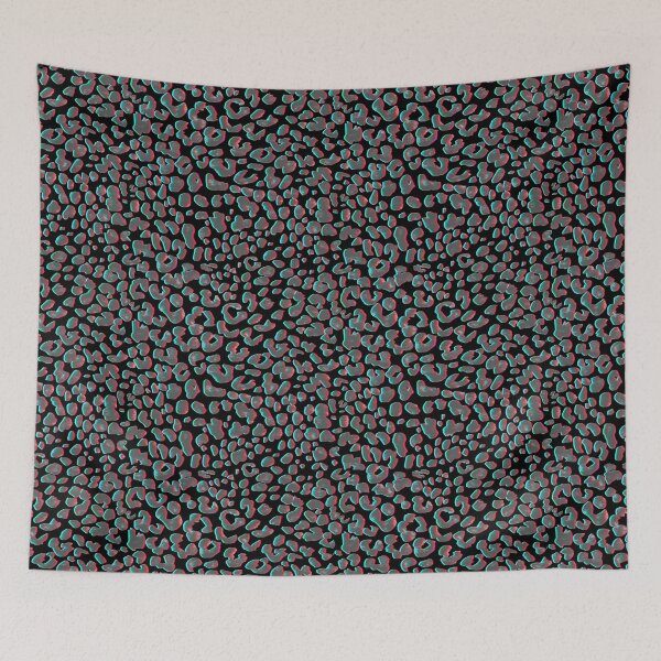 Item preview, Leopard Print 3D - Night Glow designed and sold by SilverPegasus.