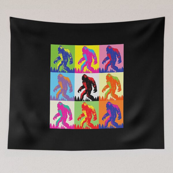 Artikelvorschau, Bigfoot Lustiger Pop-Art Bigfoot entworfen und verkauft von danieljames11.