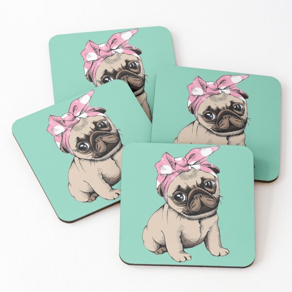 Item preview, Pretty Pug designed and sold by KZClassic.