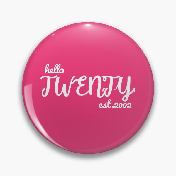 Item preview, Hello Twenty - 20th Birthday Gift Design designed and sold by asprse.