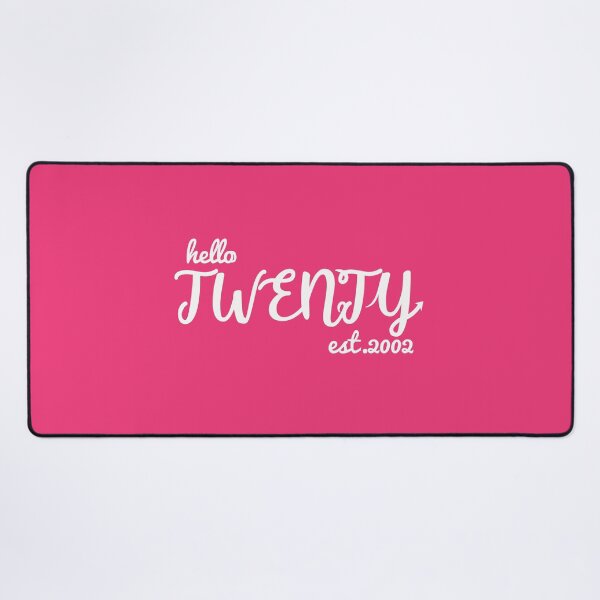 Item preview, Hello Twenty - 20th Birthday Gift Design designed and sold by asprse.