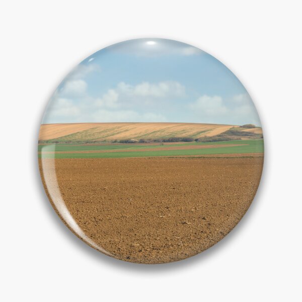 Item preview, plowed field farmland in springtime landscape agriculture designed and sold by goceris.