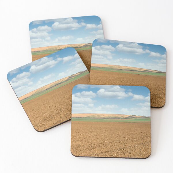 Item preview, plowed field farmland in springtime landscape agriculture designed and sold by goceris.