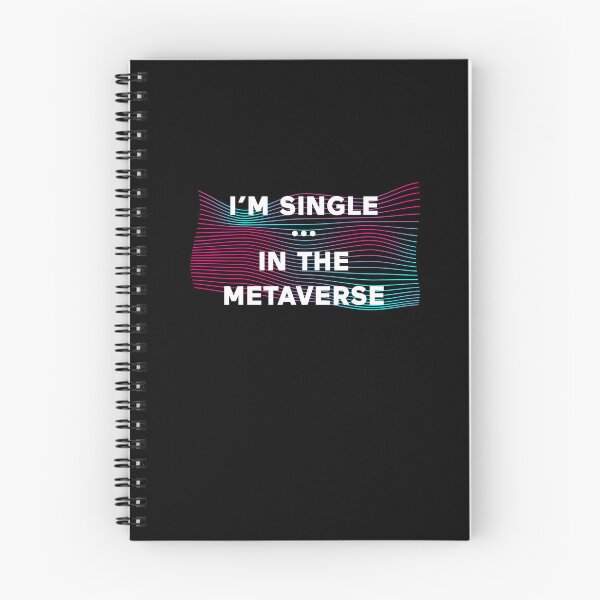 Item preview, I'm Single In The Metaverse designed and sold by ClickForMore.