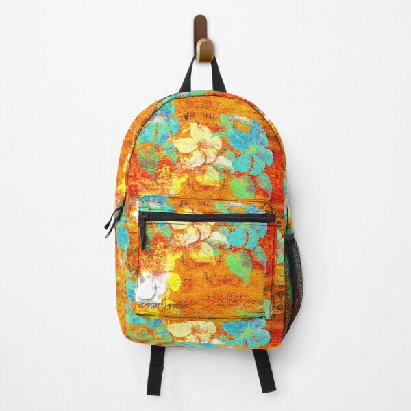 Item preview, I Love Colors - Colorful Floral pattern with kaligraphy designed and sold by CanisArtStudio.