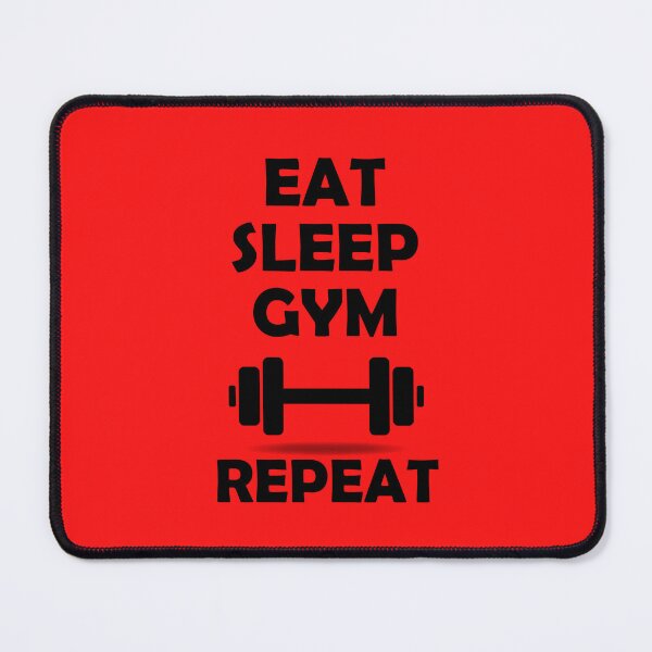 Item preview, Eat Sleep Gym Repeat Workout Lovers designed and sold by HangOnShopping.