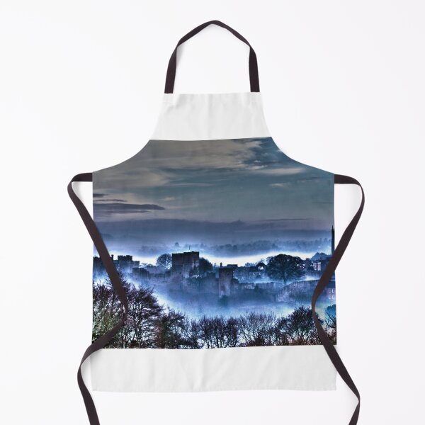 Item preview, January 2022 surreal view of Ludlow in the mist designed and sold by HalcyonPrints.