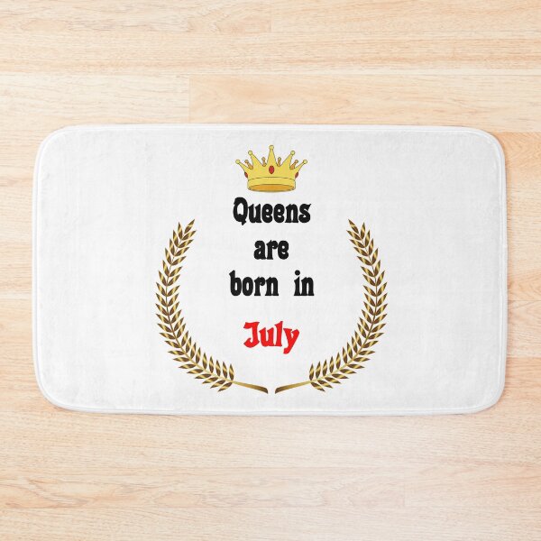 Item preview, Queens are born in July. Funny Quotes. Funny Gift designed and sold by D/Art ⭐⭐⭐⭐⭐.