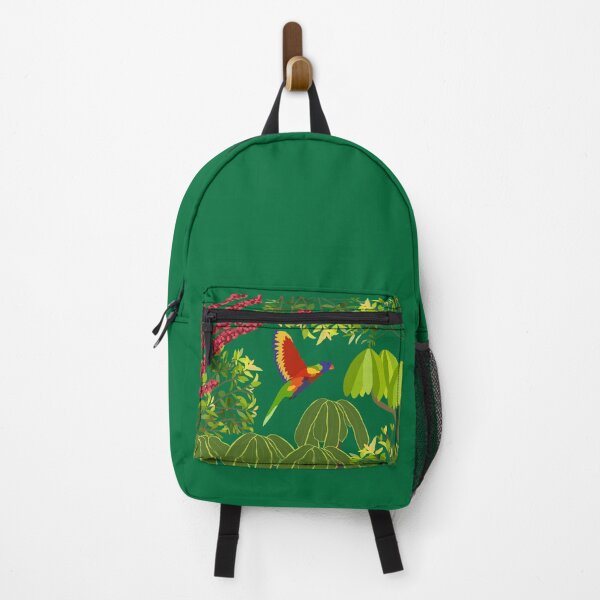 Item preview, Rainbow Lorikeet Botanical on Green designed and sold by Digitaldingo.
