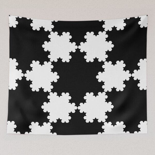Item preview, Black snowflake designed and sold by elfina.