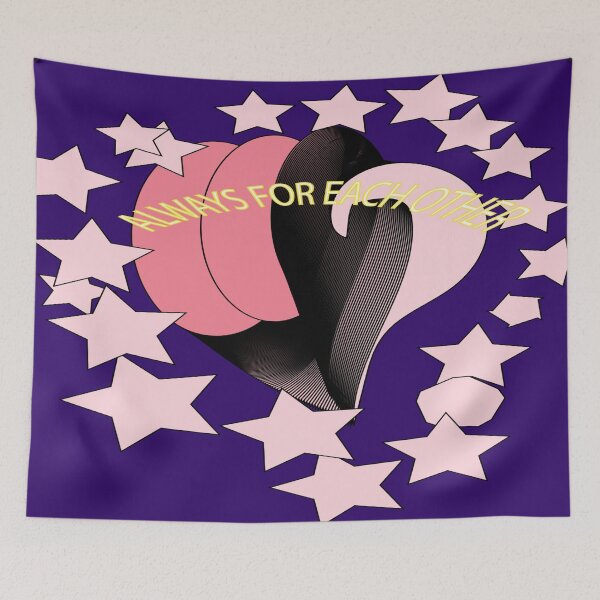 Item preview, always for eachother designed and sold by  Mudikeys.