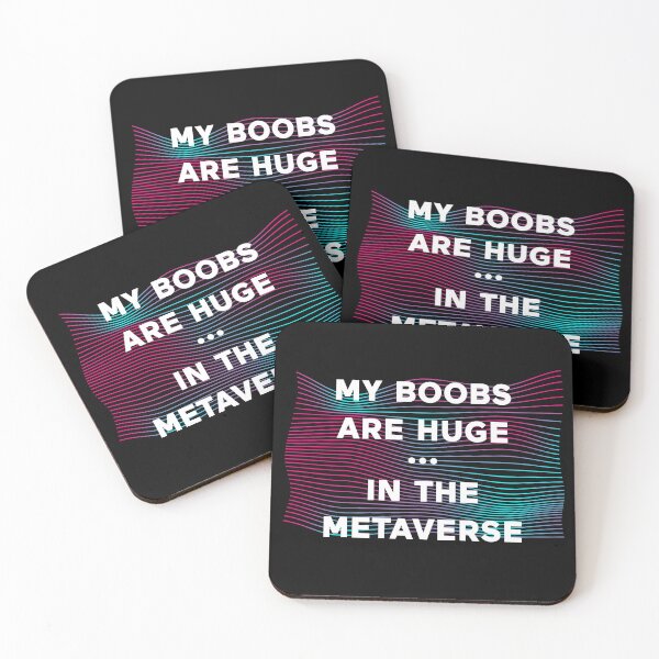 Item preview, My Boobs Are Huge In The Metaverse designed and sold by ClickForMore.