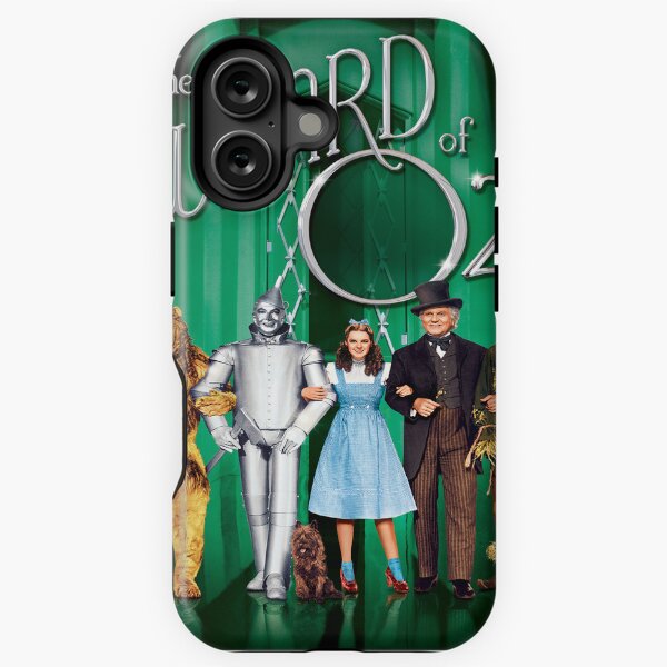 Wizard of Oz backpack with matching phone case made for small flip phone. factory Vintag